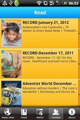 Adventist Record截图2