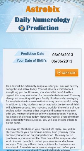 Daily Numerology Predictions截图2