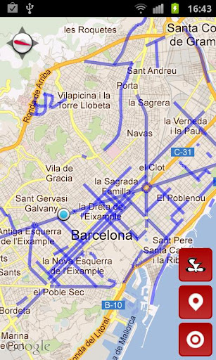 Carril bici Barcelona截图1