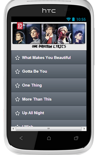 One Direction Lyrics截图2