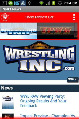 The iNNC! Wrestling App ...截图4