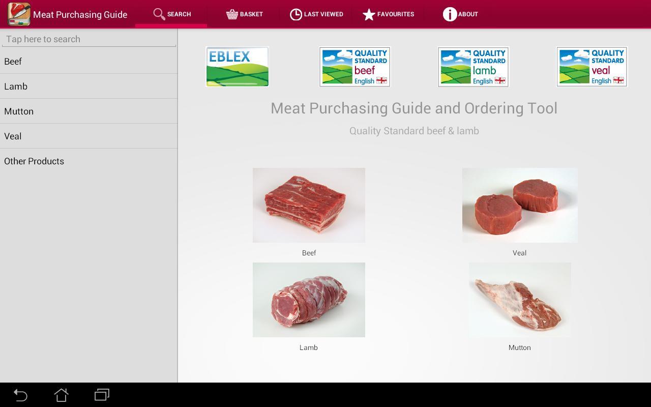 Meat Purchasing Guide截图2