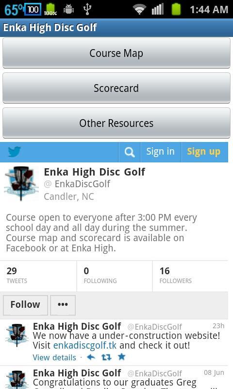 Enka High Disc Golf截图1