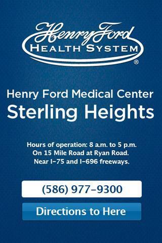 Henry Ford ER Locator截图2