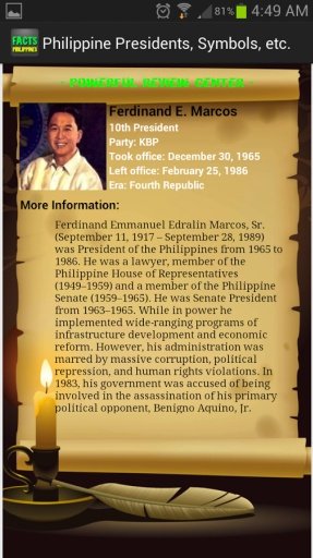 Philippine Presidents, Symbols截图8