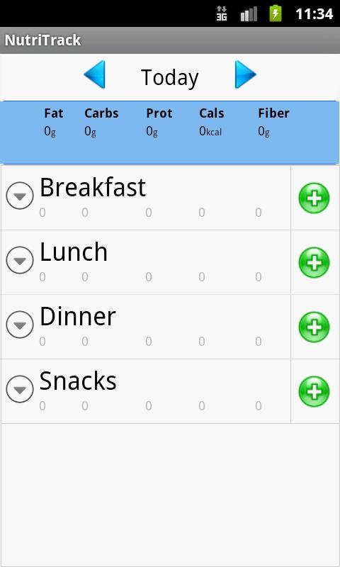 nutri.track EN Trial截图2