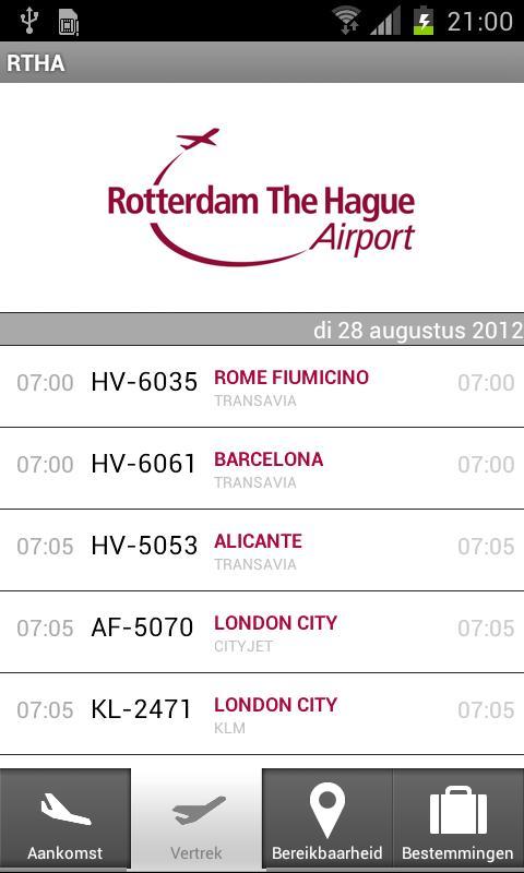 Rotterdam The Hague Airport截图2