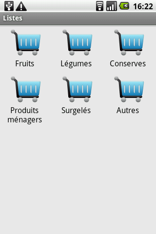 Liste de courses截图2