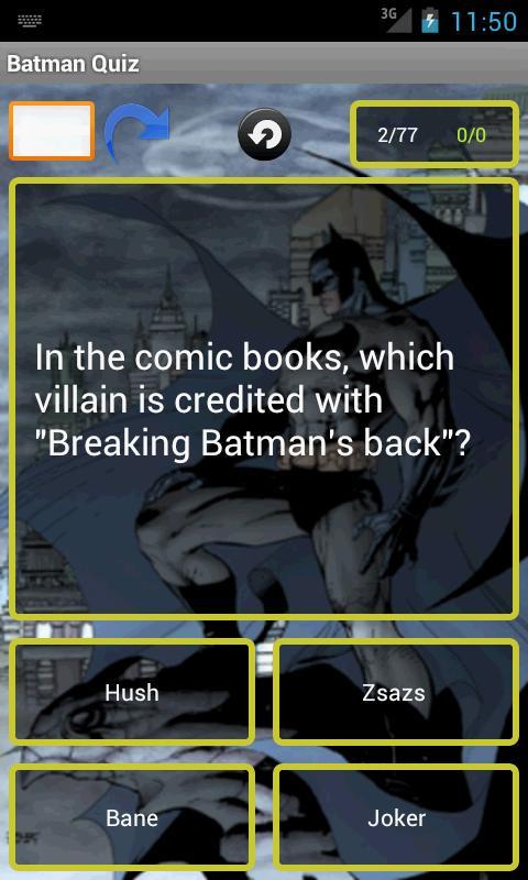 Batman Quiz截图3