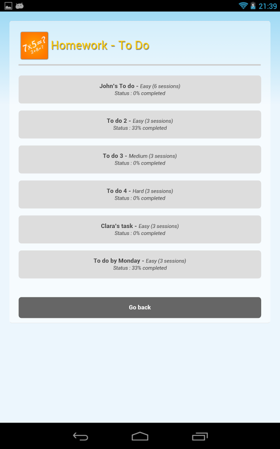 Learning Math - Math Workout截图5