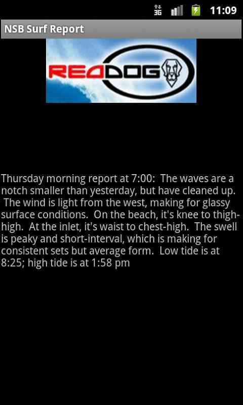NSB Surf Report截图1