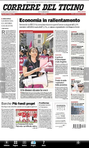 Corriere del Ticino截图1