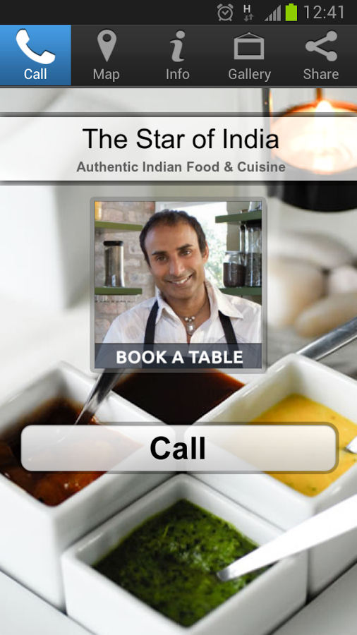 The Star of India Restaurant截图1