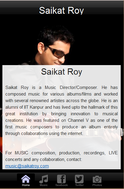 Saikat Roy Music截图4