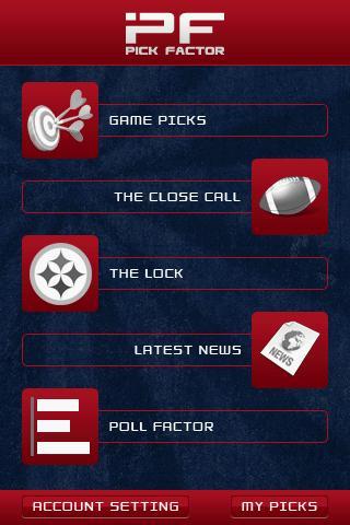 Pick Factor Pro Football截图5