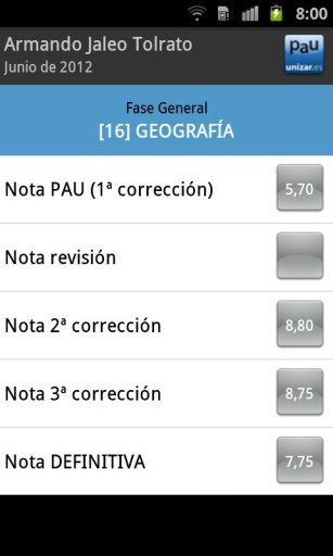 Notas PAU截图1