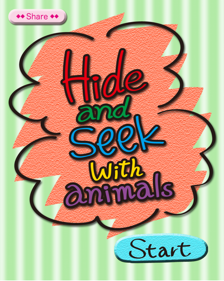 Hide & Seek with animals[Kids]截图1