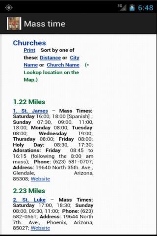 Mass Time Catholic截图2