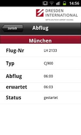 Flugtafel Flughafen Dresden截图3