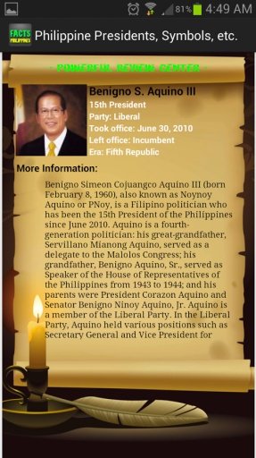 Philippine Presidents, Symbols截图9