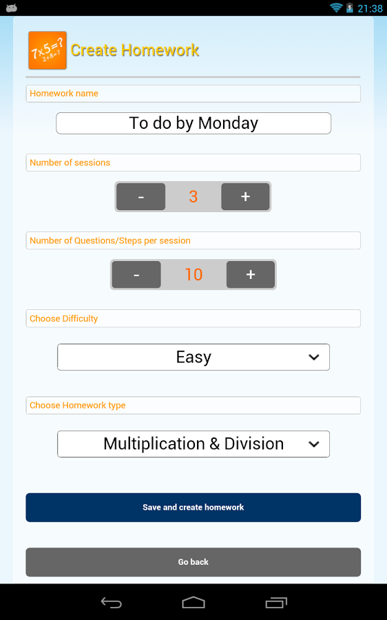 Learning Math - Math Workout截图4