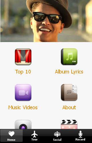 Bruno Mars Top Song Lyrics New截图2