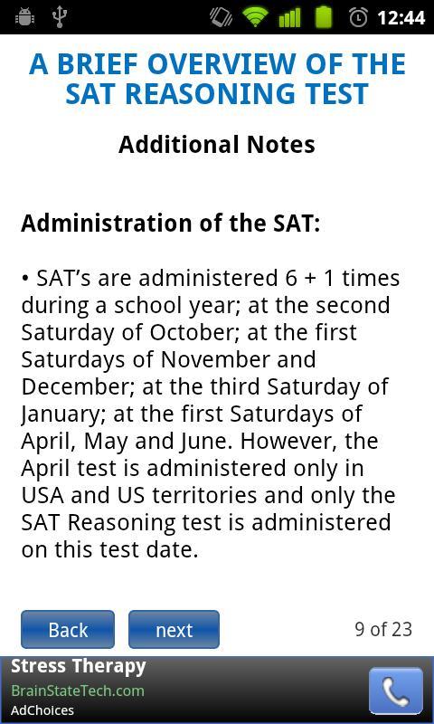 SAT Overview截图2