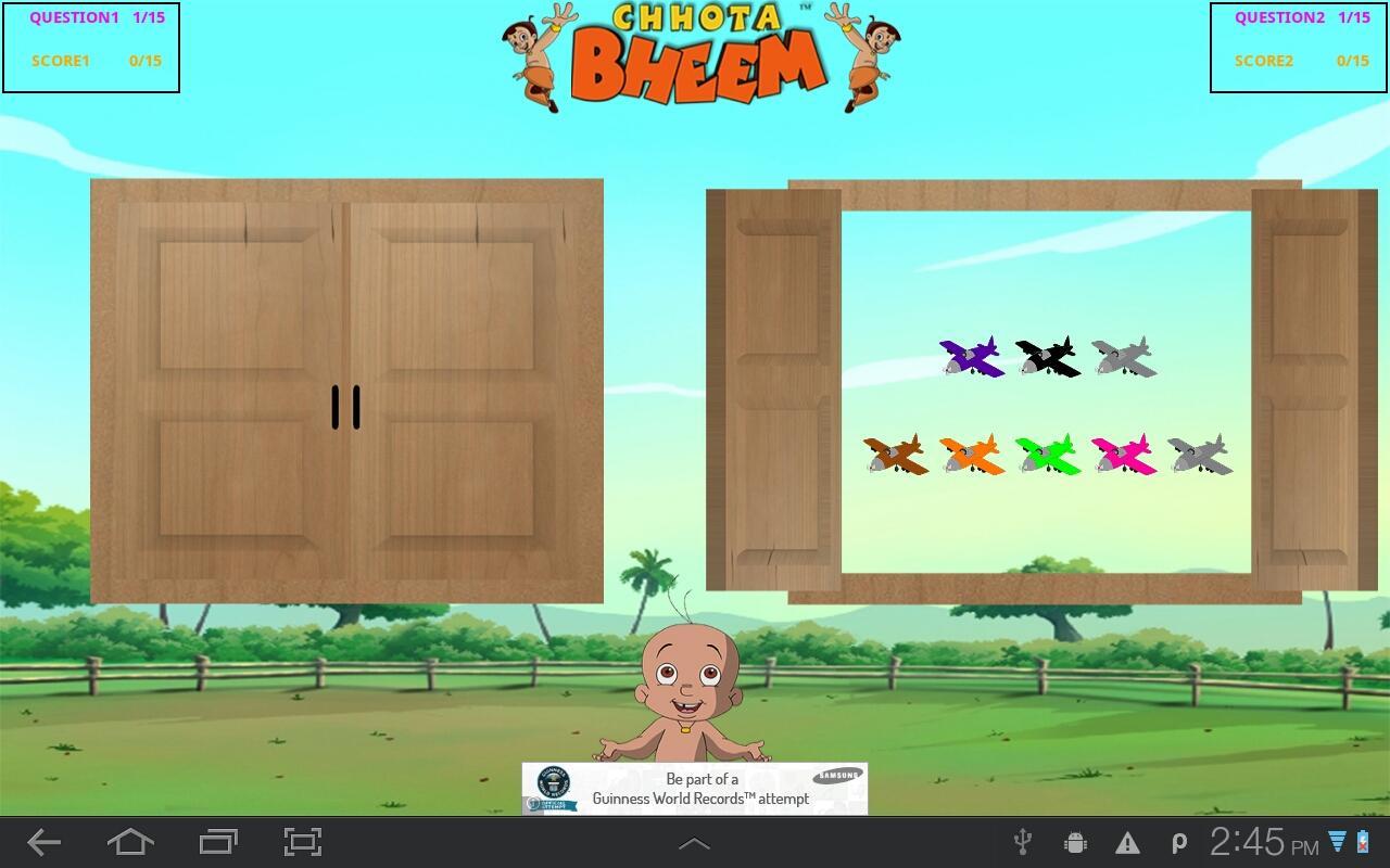 Window Game with Chhota Bheem截图3