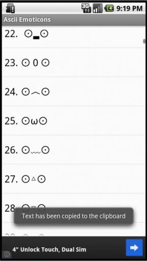 Ascii Emoticons截图3