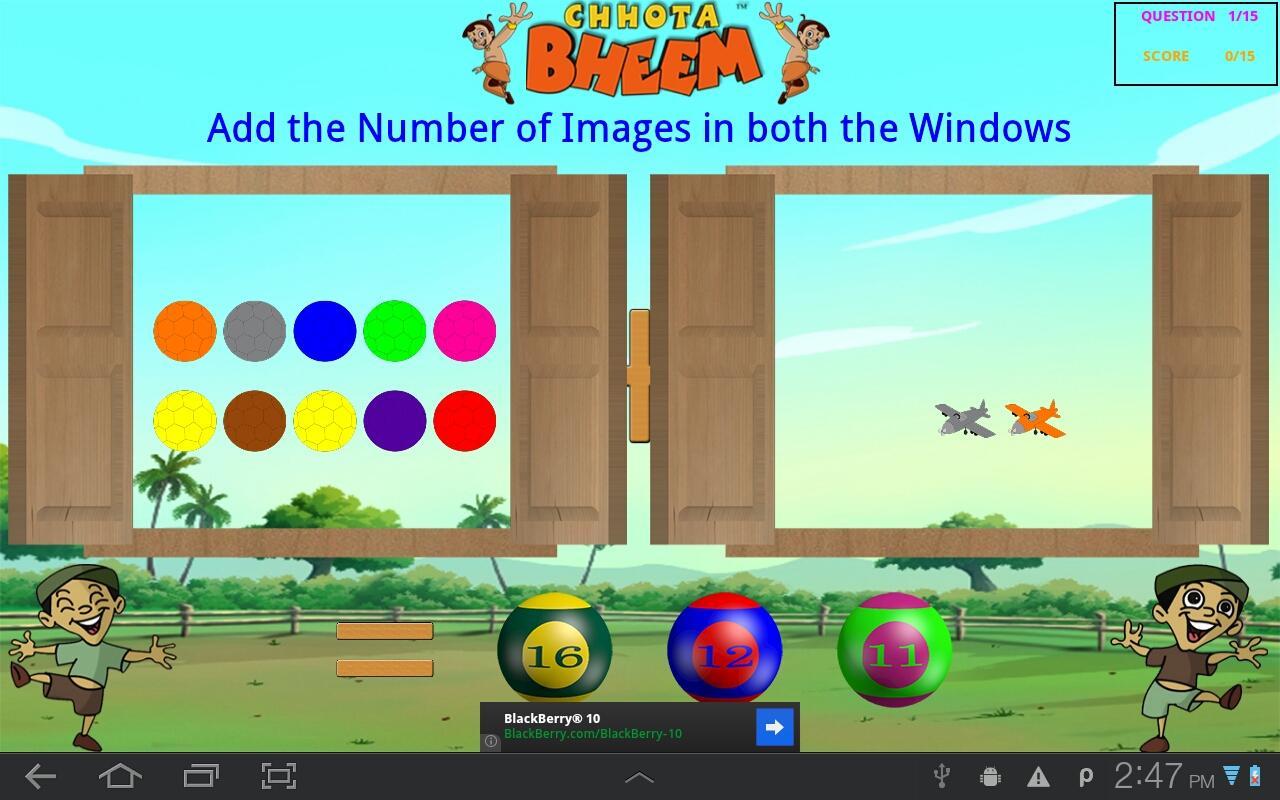 Window Game with Chhota Bheem截图4