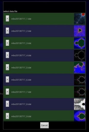 Mandelbrot set drawer截图5