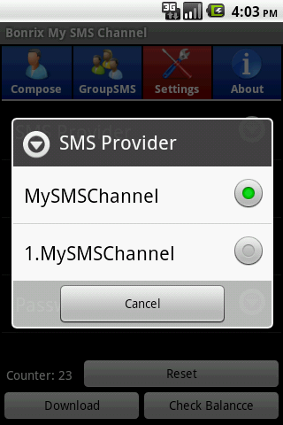 Bonrix My SMS Channel截图5