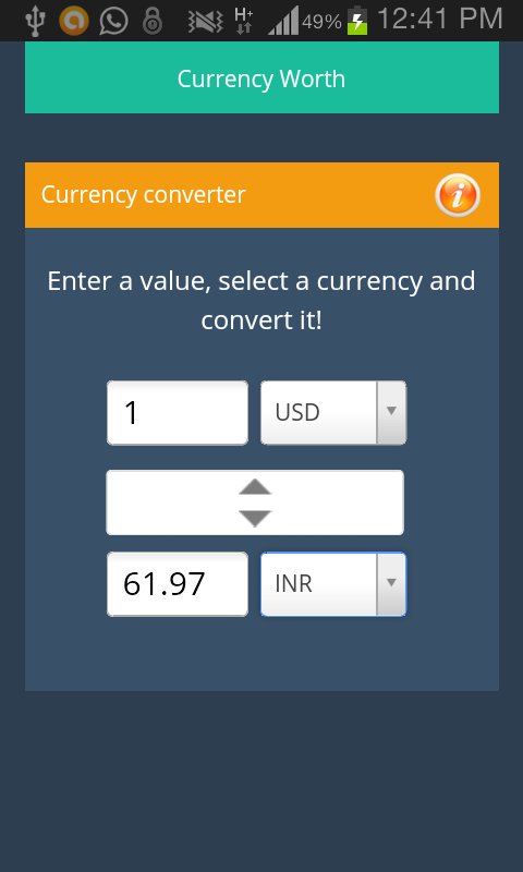 Currency Convertor截图3