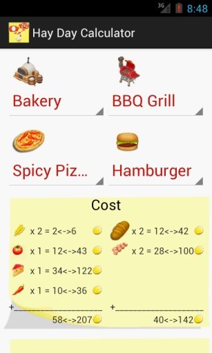 Farm Game Calculator截图5