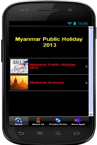 Myanmar Public Holiday 2...截图3