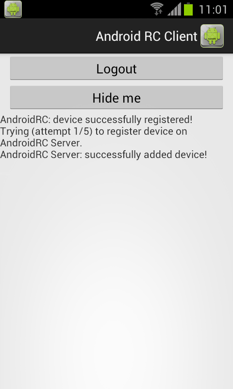 Android RC Client截图1