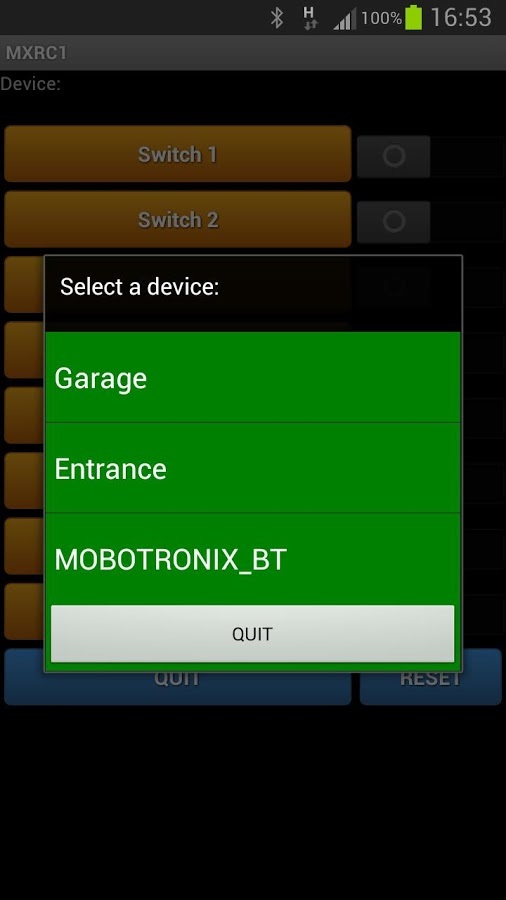 MXRC1 Bluetooth Remote Control截图1