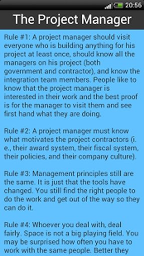 100 Rules project managers截图1