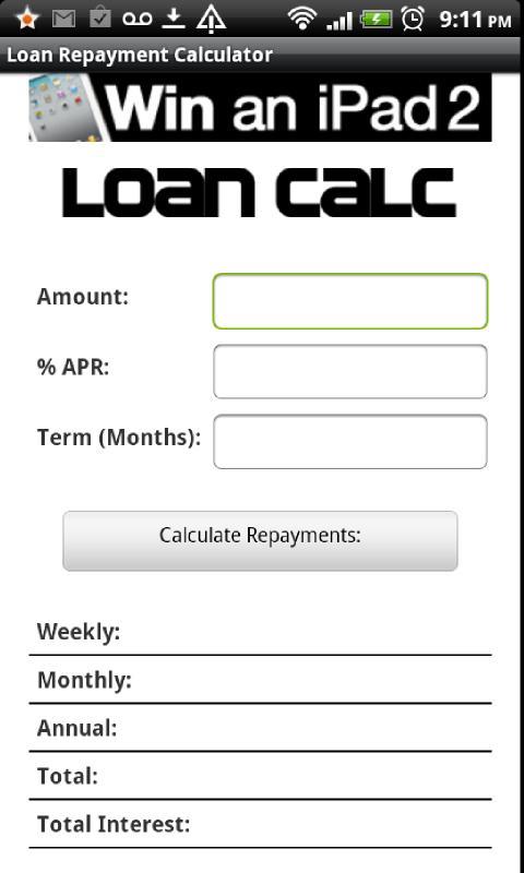 Loan Calc截图1