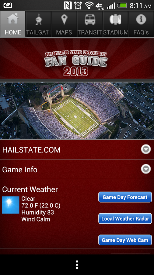 Mississippi State Fan Guide截图1