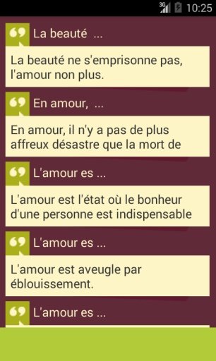 Proverbes et citations截图1