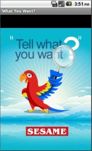Tell What you want截图1