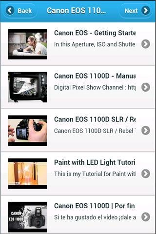 Canom E0S 1100D Tutorial截图2