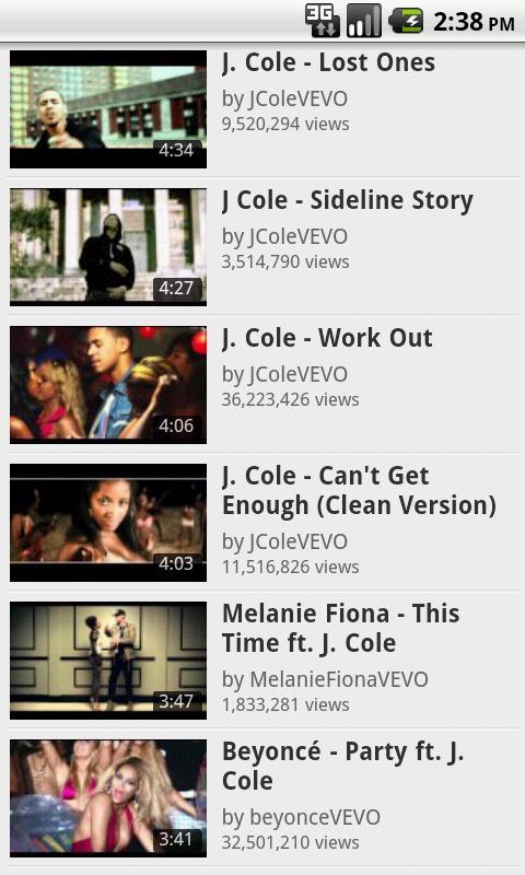 J. Cole Fan App截图1