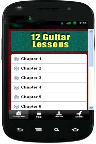 Twelve Guitar Lessons截图5