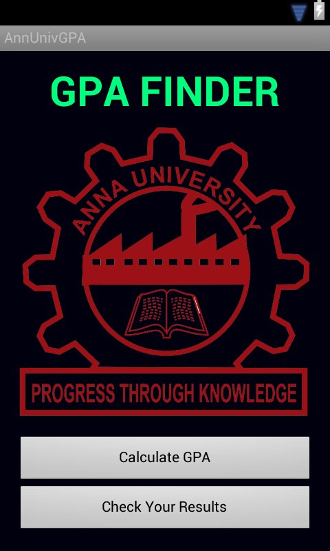 ANNA UNIV_GPA Calci截图1