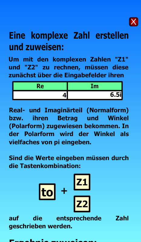 Komplexe Zahlen Rechner截图7