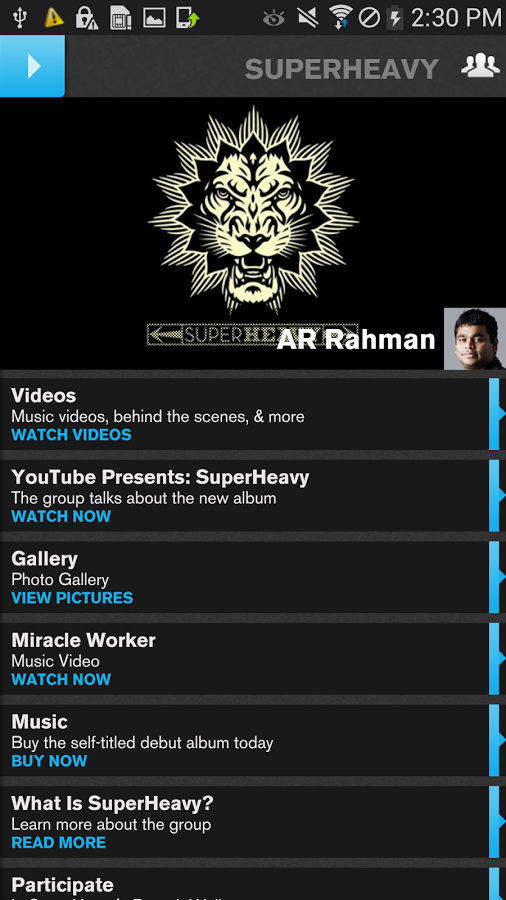 A R Rahman Official截图2