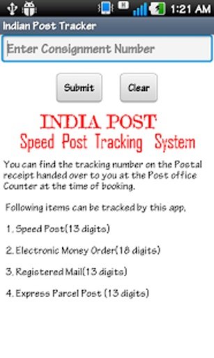 India Post Tracker截图4