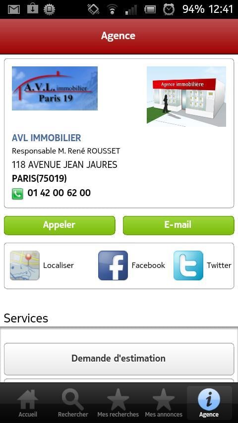 AVL Immobilier Paris截图5